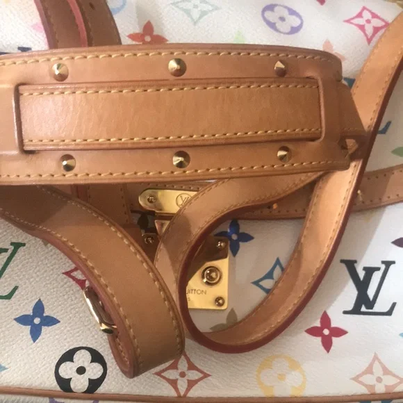 ๐โจ COLLECTABLE โจ๐ MULTICOLOR CROSSBODY LOUIS VUITTON SOLOGE - Picture 14 of 15